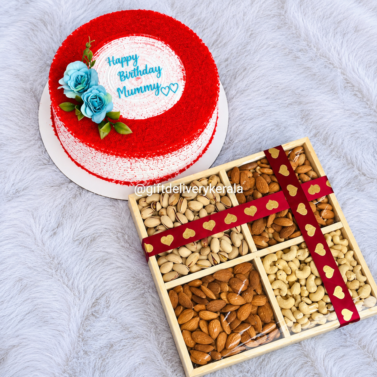 Cake & Nuts Hamper Combo